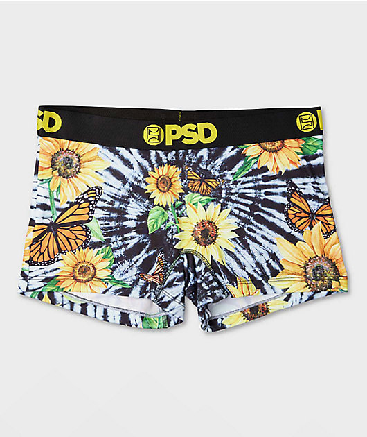 PSD Sunflower Mix Tie Dye Ropa interior estilo boyshort