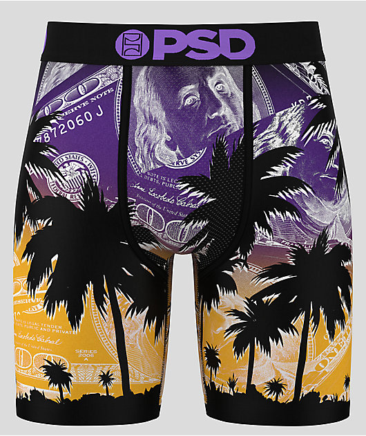 PSD Sunrise Benjis Purple Boxer Briefs | Zumiez