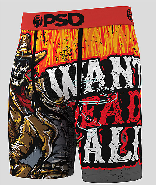 PSD Wanted Dead Orange Boxer Briefs