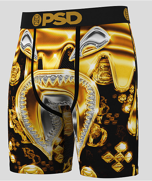 PSD Warface Goldie Black Boxers