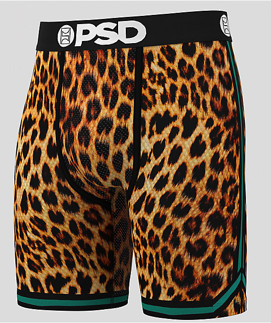 PSD Wildin Out Leopard Brown Boxer Briefs