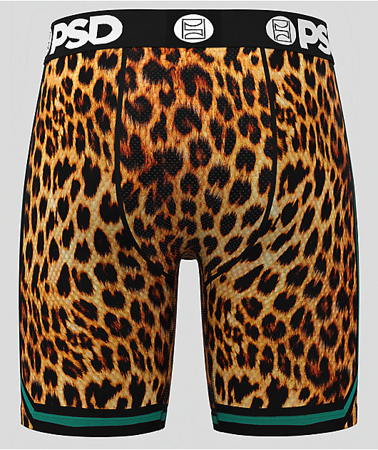 PSD Wildin Out Leopard Brown Boxer Briefs
