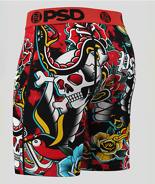 PSD Winged Spirit Black Boxer Briefs
