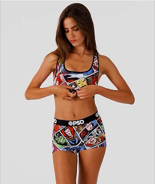 PSD X Marvel Comics Sports Bra video