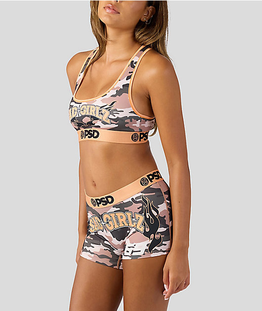 PSD x $AD GIRLZ by Junior H Camo Boyshort Underwear
