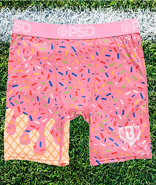 PSD x Baseball Lifestyle 101 Kids Strawberry Ice Cream Boxer Briefs