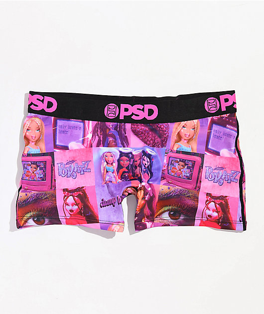 PSD x Bratz Vibez Purple Boyshort Underwear