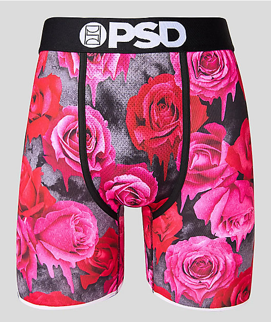 PSD x Bronny James Baller Rose Black Boxer Briefs