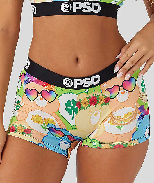 PSD Underwear Women's Athletic Fit Boy Short - Multi/Don't Care Bear –  I-Max Fashions