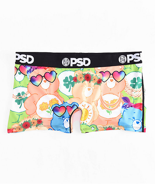 PSD Care Bearcation Bears Summer Pool Palm Tree Underwear Boxer Briefs  222180071
