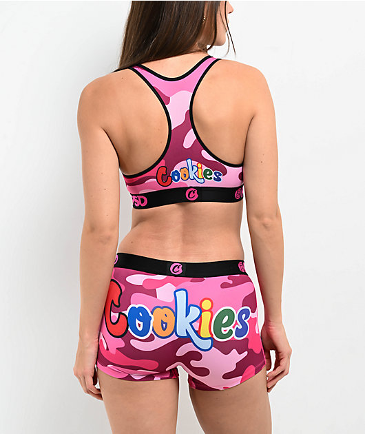 PSD x Cookies Pink Camo Boyshort Underwear