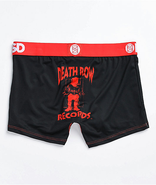 PSD x Death Row Records Black & Red Boyshort Underwear