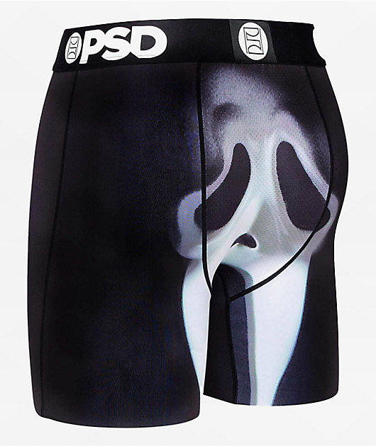 PSD Underwear Trojan x PSD Hidden Pocket Black Boxer Briefs