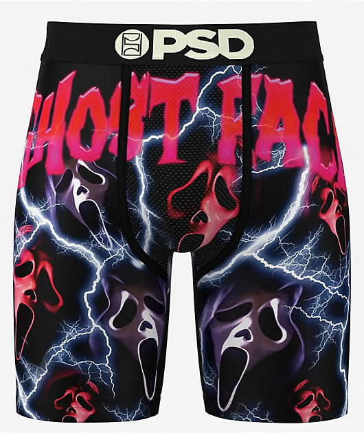 PSD x Ghostface Kids Hype Black Boxer Briefs