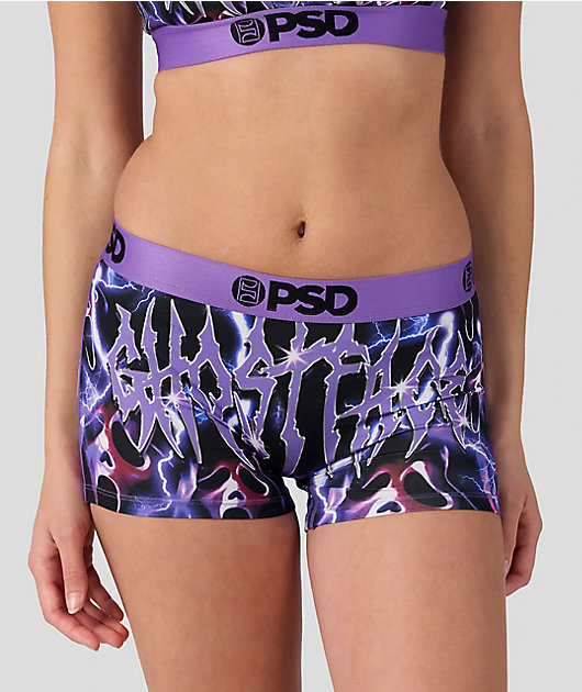 PSD x Ghostface Purple Boyshort Underwear