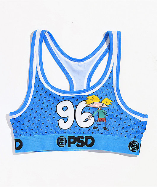 PSD x Hey Arnold Arnold 96 sostén deportivo azul