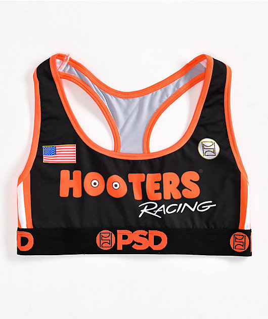 PSD Women's Hooters Uniform Sports Bra, White, XL