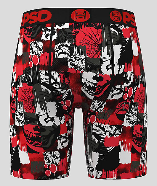 PSD x IT Checkers Red Boxer Briefs | Zumiez