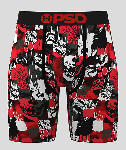 PSD x IT Checkers Red Boxer Briefs | Zumiez