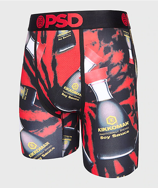 PSD x Kikkoman Bottles Red & Black Boxer Briefs
