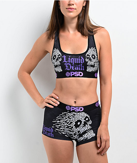 PSD x Liquid Death Skull Sports Bra