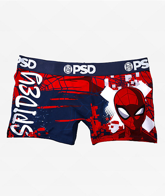 PSD x Marvel Spider-Man Senses Boyshort Underwear | Zumiez