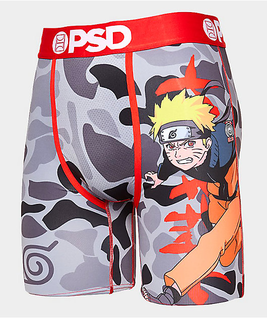 PSD x Naruto Run Camo calzoncillos bóxer