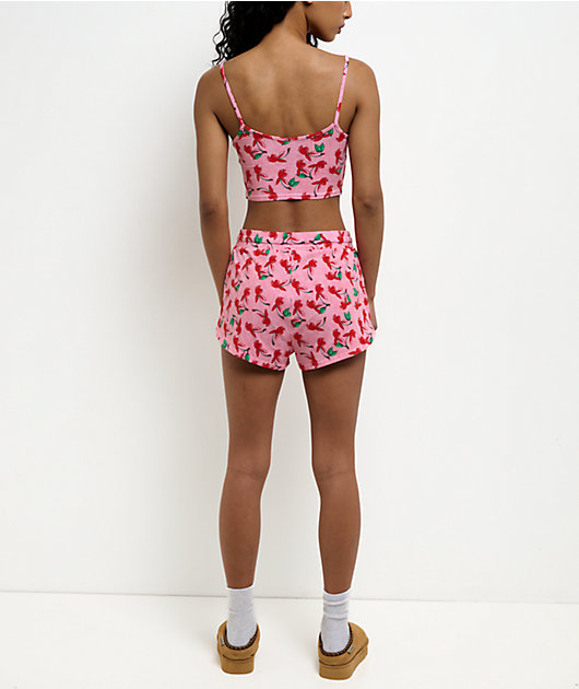 PSD x Playboy Cherry Love Pink Lounge Set