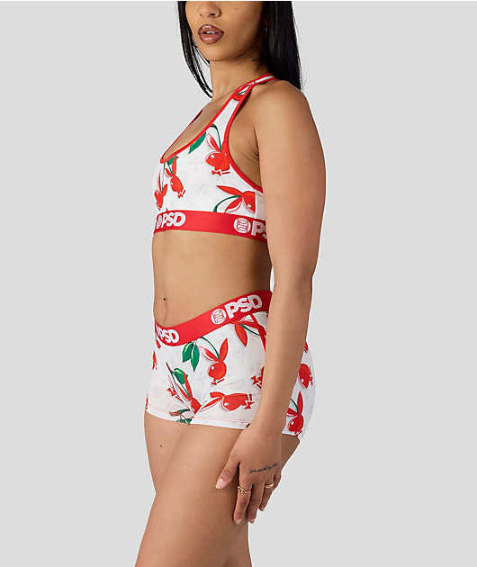 PSD x Playboy Cherry Lux Boyshort Underwear