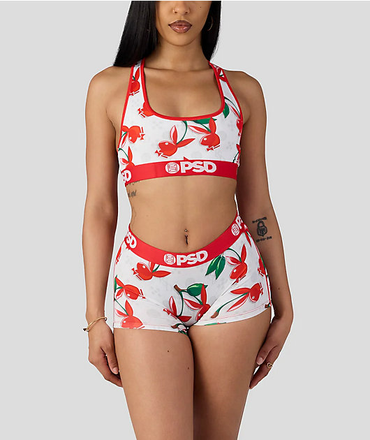 PSD x Playboy Cherry Lux Boyshort Underwear