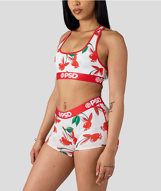 PSD x Playboy Cherry Lux Sports Bra