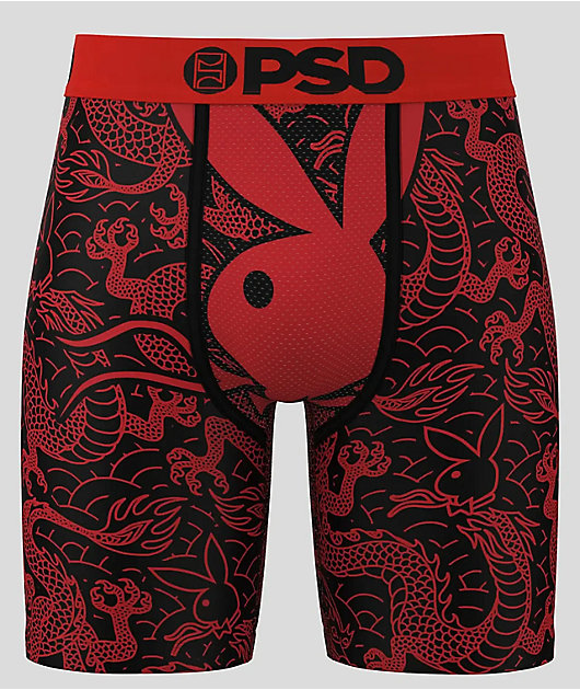 PSD x Playboy Dragon Boxer Briefs | Zumiez