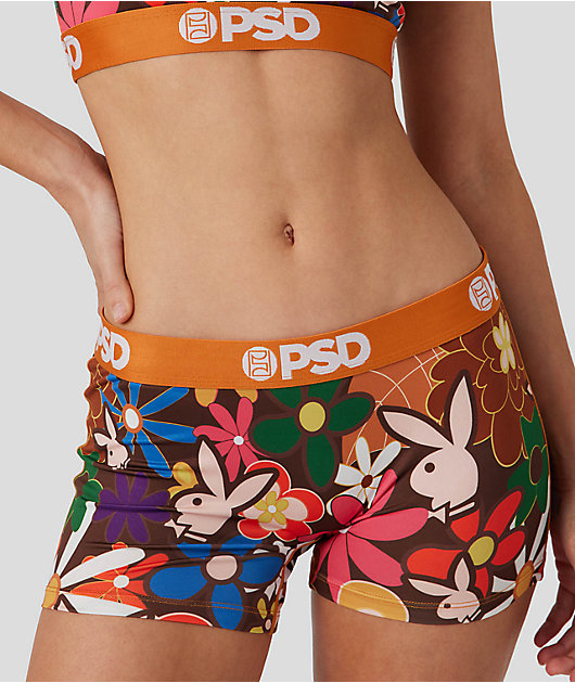 PSD x Playboy Funk Floral Boyshort Underwear