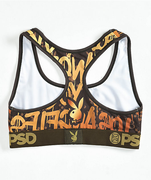 PSD x Playboy Graffiti Luxe Sports Bra