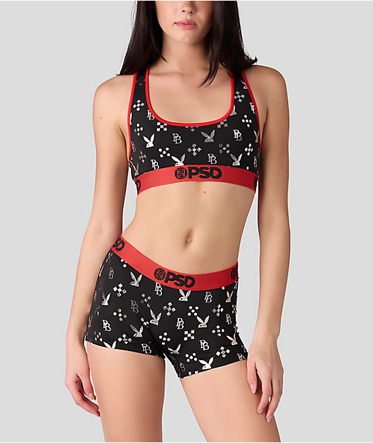 PSD x Playboy Monogram Boyshort Underwear | Zumiez