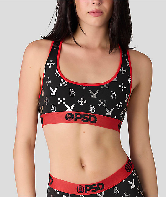 PSD x Playboy Monogram Sports Bra
