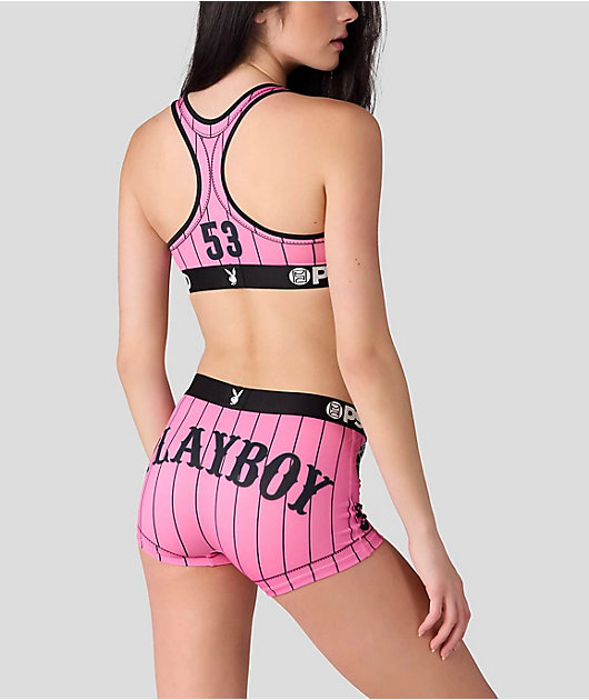 PSD x Playboy Play Ball Pink Sports Bra