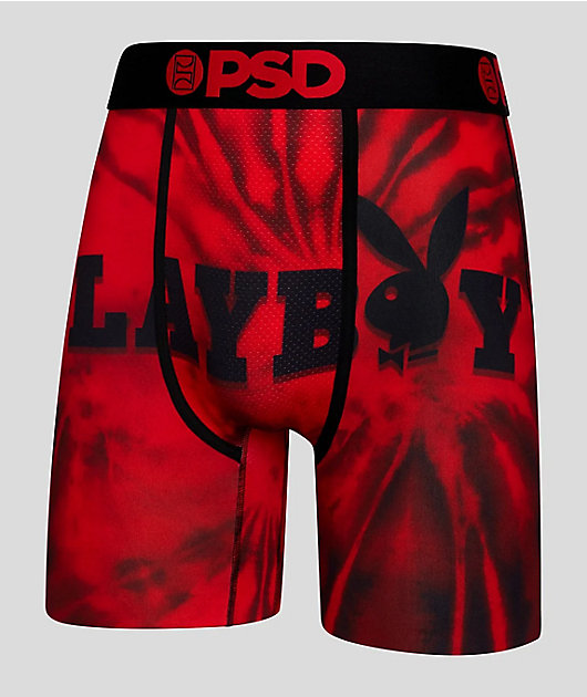PSD x Playboy Red & Black 3 Pack Boxer Briefs | Zumiez