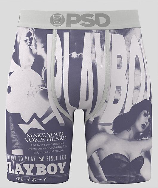 PSD x Playboy Revolution Grey Boxer Briefs