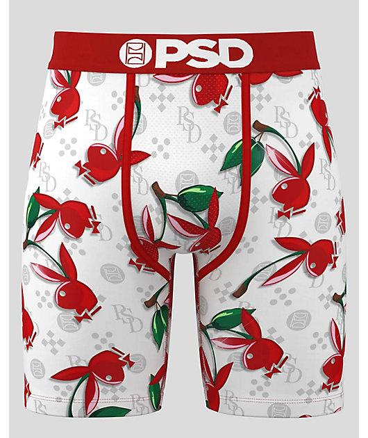 PSD x Playboy White Cherry Lux Boxer Briefs