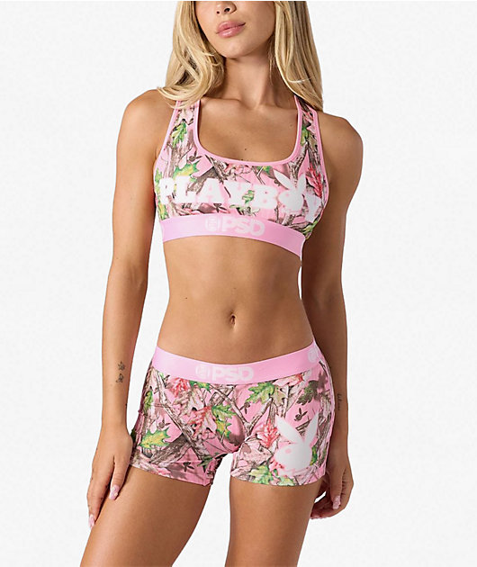 PSD x Playboy Woods Pink Sports Bra
