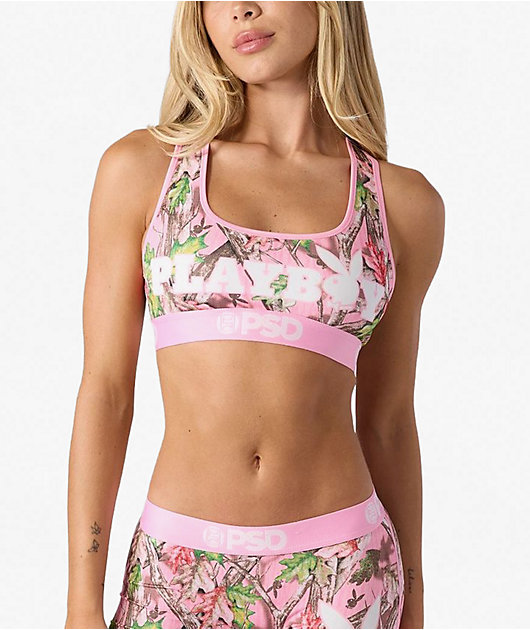 PSD x Playboy Woods Pink Sports Bra