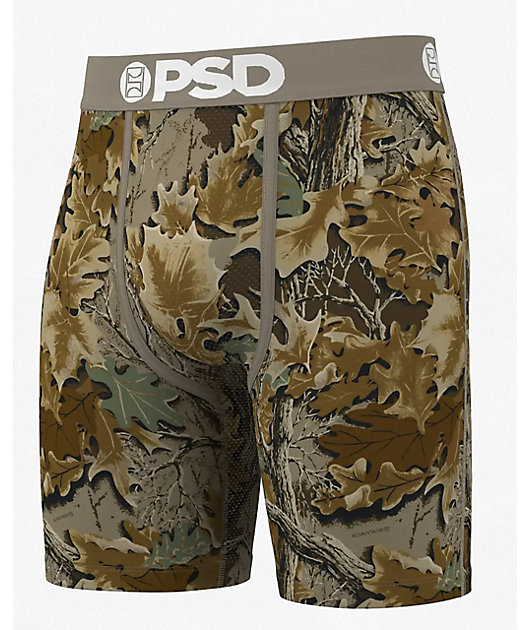 PSD x Realtree 3 Pack Camo Boxer Briefs
