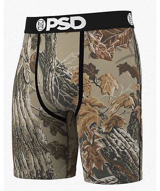 PSD x Realtree 3 Pack Camo Boxer Briefs