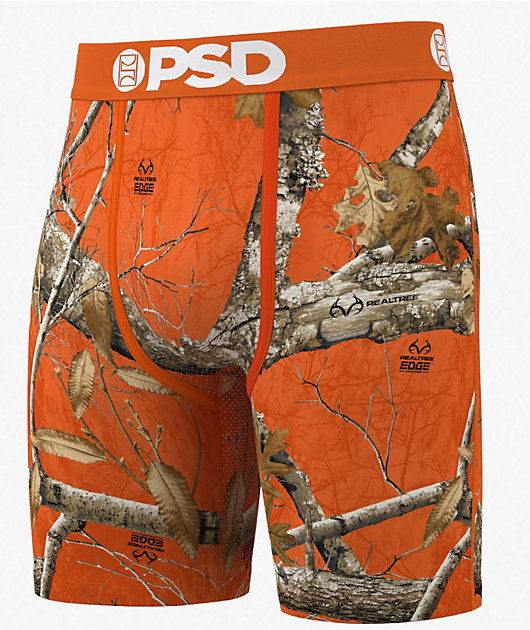 PSD x Realtree EDGE 3 Pack Camo Boxer Briefs