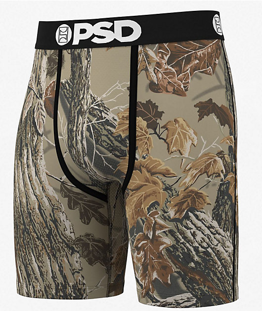 PSD x Realtree EDGE 3 Pack Camo Boxer Briefs