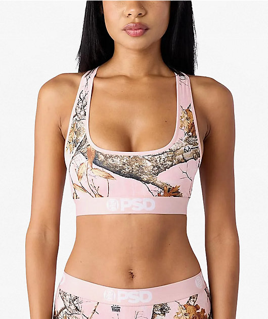 PSD x Realtree Pink Camo Sports Bra
