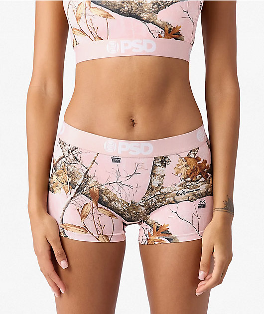 PSD x Realtree Pinnk Camo Boyshort Underwear