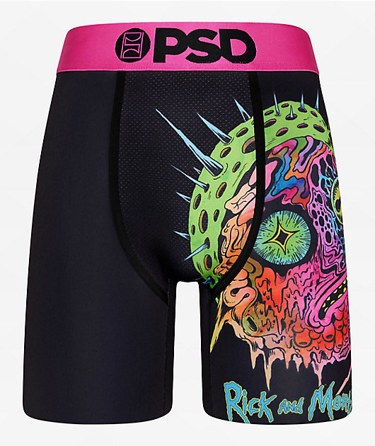 PSD Men's Rick and Morty Boxer Briefs - Breathable and Supportive