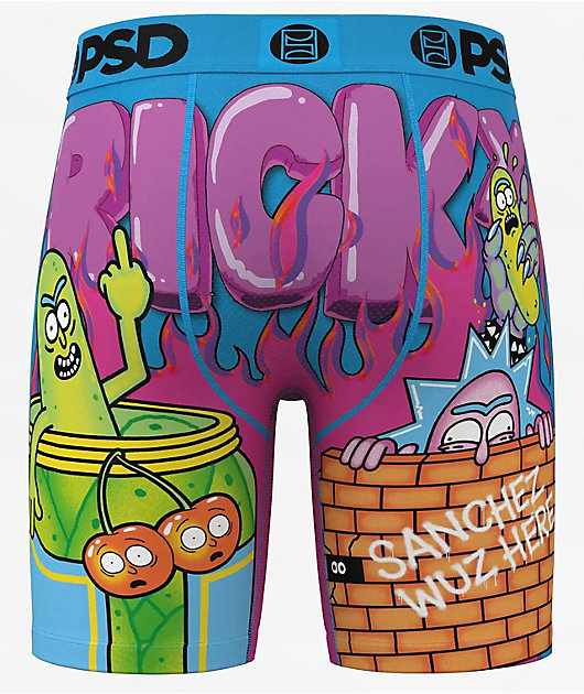 PSD x Rick & Morty Pickle Trip Boxer Briefs
